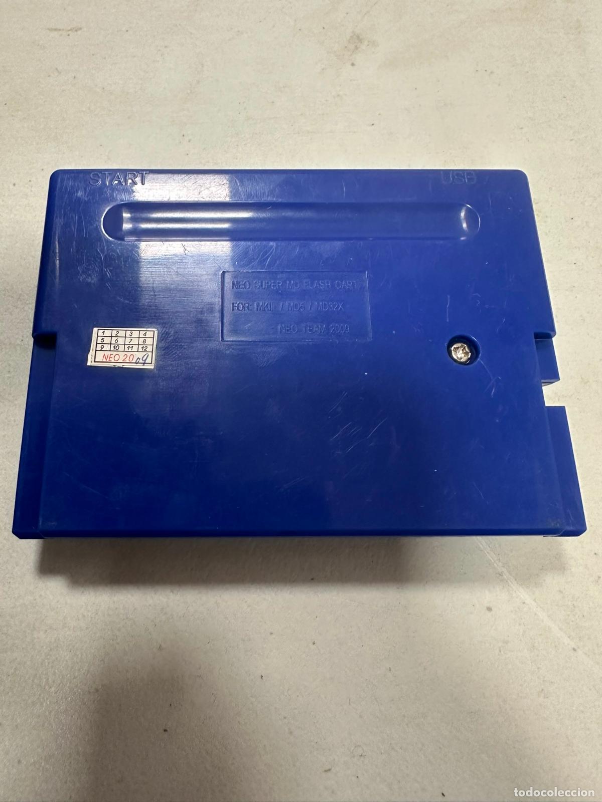 Videojuegos y consolas: Super MD Flash Cart - Sega Megadrive MD - - Foto 2