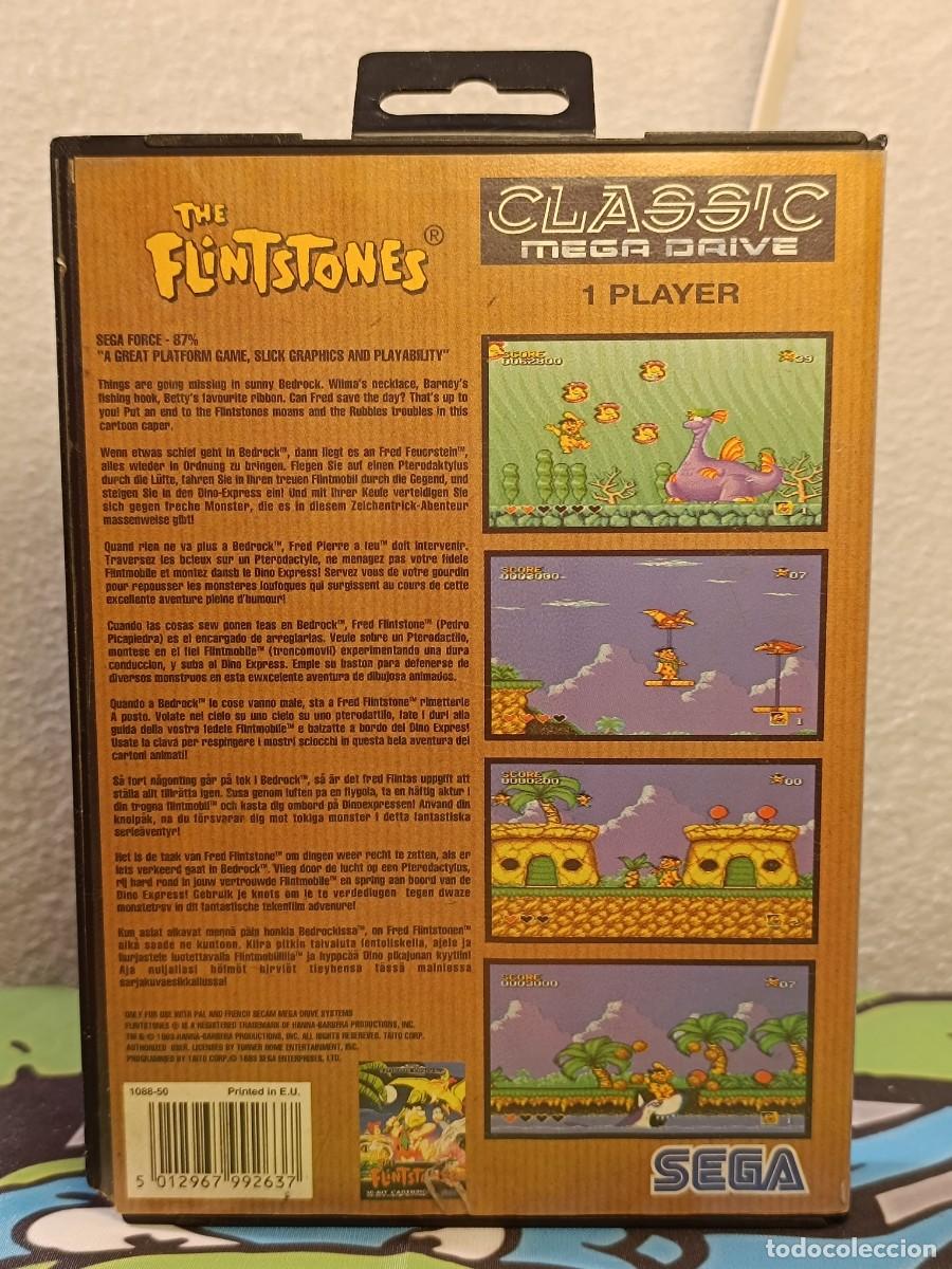 Videojuegos y consolas: The Flintstones Mega Drive PAL ESP Multi - Foto 8