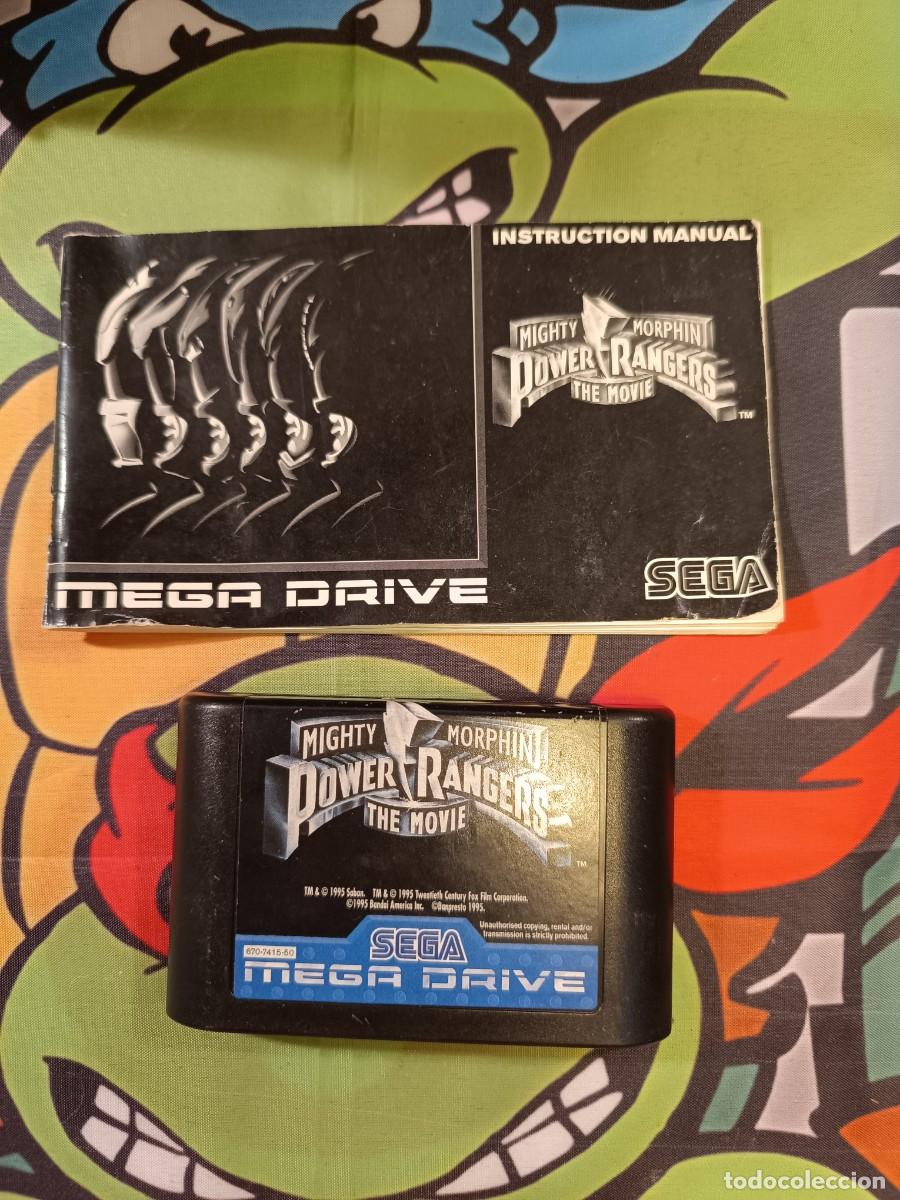 Videojuegos y consolas: Juego Power Rangers Mega Drive PAL Multi - Foto 3