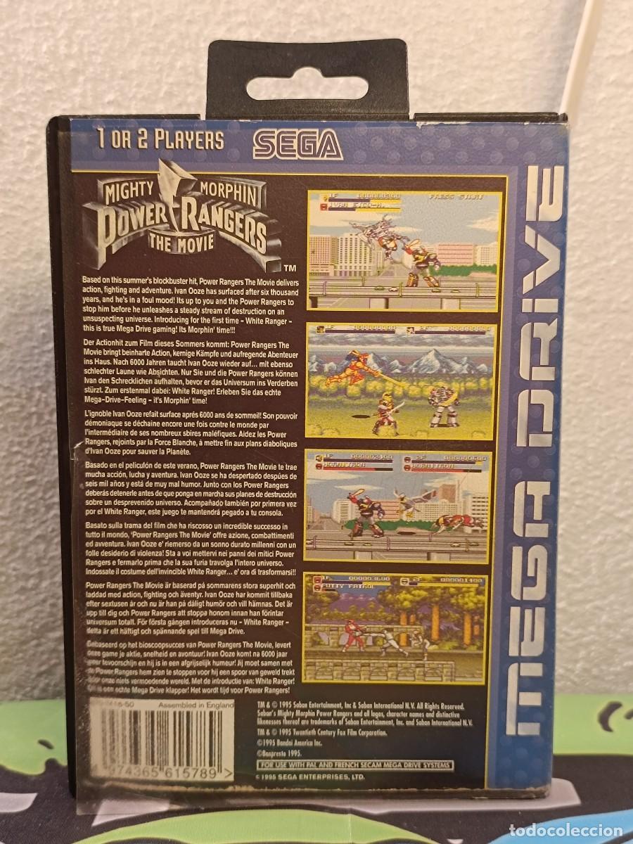 Videojuegos y consolas: Juego Power Rangers Mega Drive PAL Multi - Foto 7