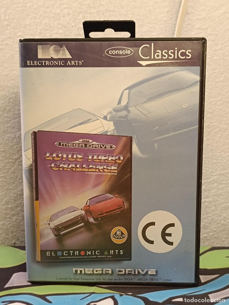 Videojuegos y consolas: Lotus Turbo Challenge Mega Drive PAL ESP - Foto 1