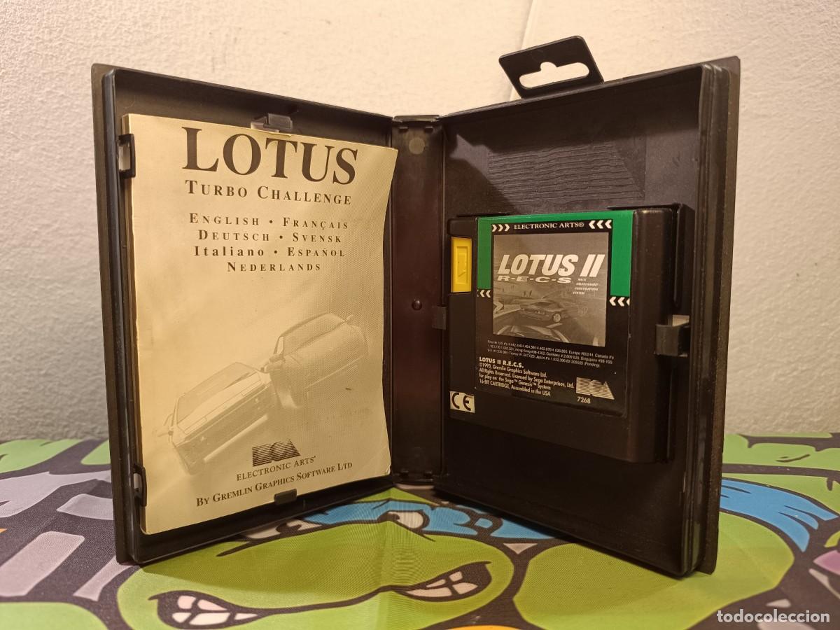 Videojuegos y consolas: Lotus Turbo Challenge Mega Drive PAL ESP - Foto 2