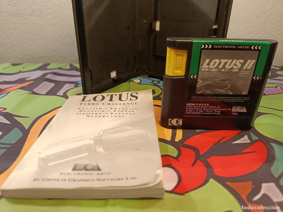 Videojuegos y consolas: Lotus Turbo Challenge Mega Drive PAL ESP - Foto 3