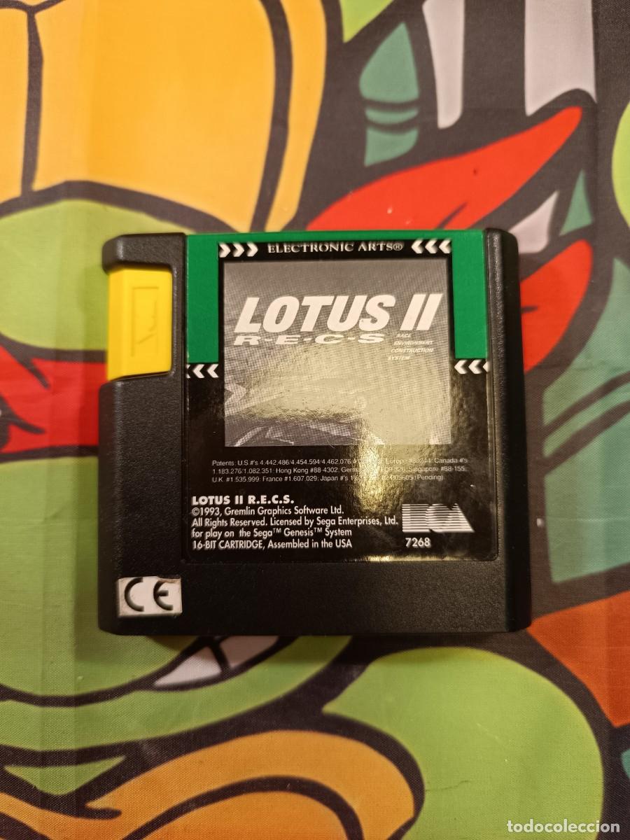 Videojuegos y consolas: Lotus Turbo Challenge Mega Drive PAL ESP - Foto 6
