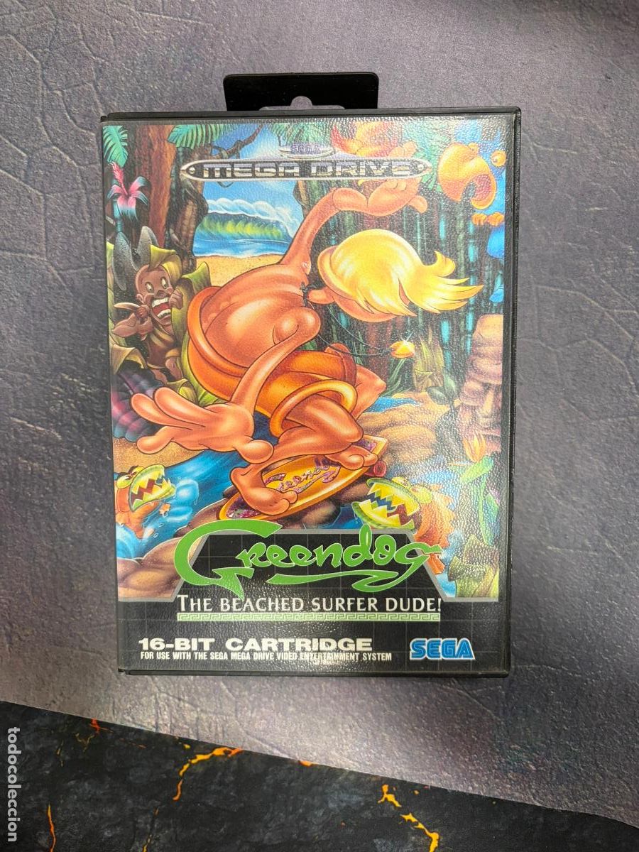 Videojuegos y Consolas: Greendog Green Dog - Sega megadrive MD - PAL Completo
