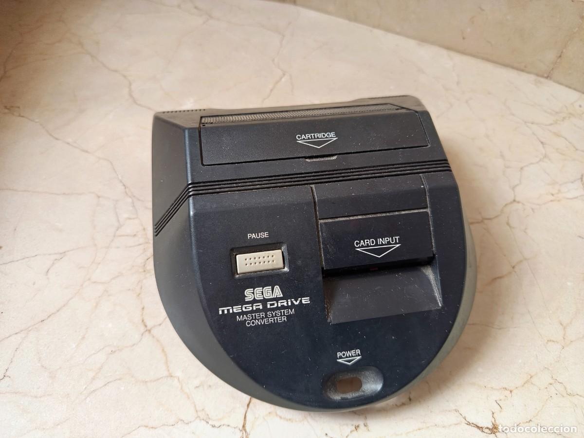 Videojuegos y consolas: Sega Mega Drive - Antiguo Master System Converter. Funciona! - Foto 1