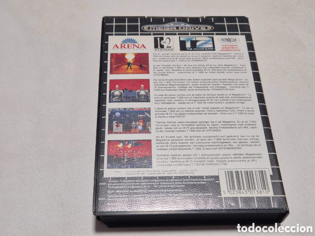 Videojuegos y consolas: T2 THE ARCADE GAME . Terminator - Foto 3