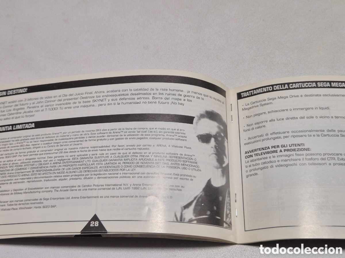 Videojuegos y consolas: T2 THE ARCADE GAME . Terminator - Foto 11