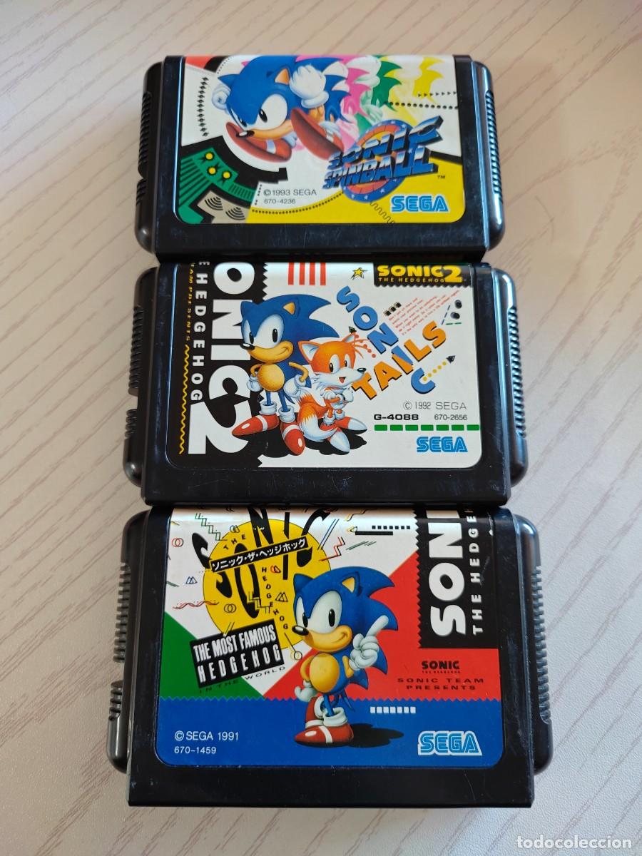 Videojuegos y consolas: Lote Sonic sega megadrive - Foto 1