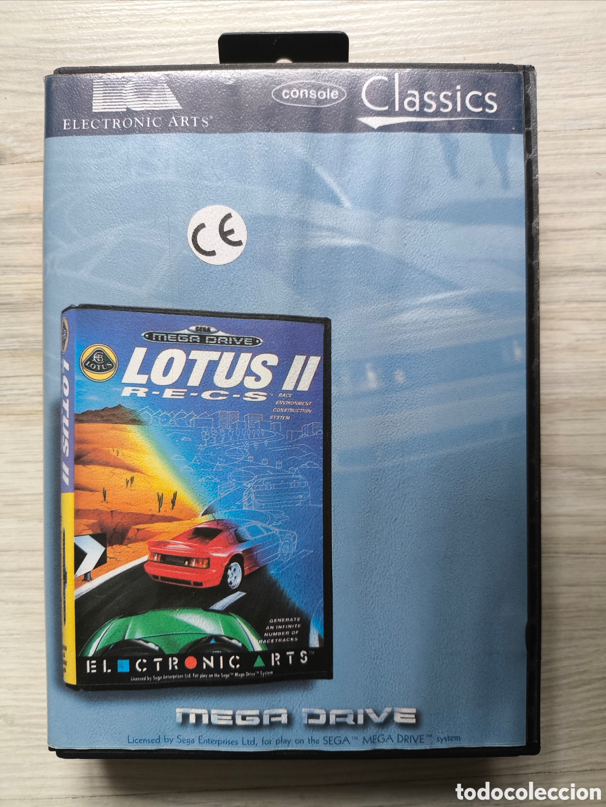 Videojuegos y Consolas: Juego Lotus II RECS sega mega drive pal