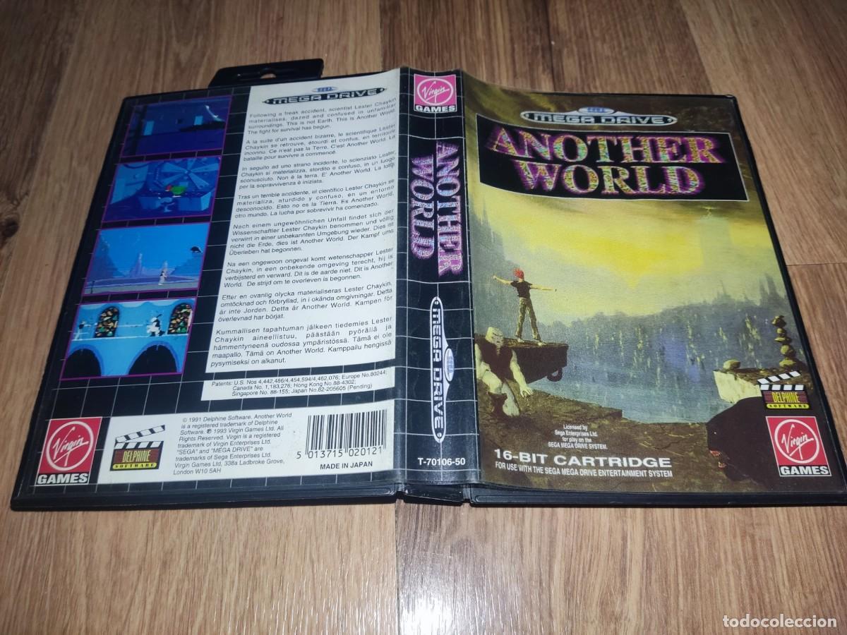 Videojuegos y consolas: ANOTHER WORLD Mega Drive PAL Megadrive - Foto 3