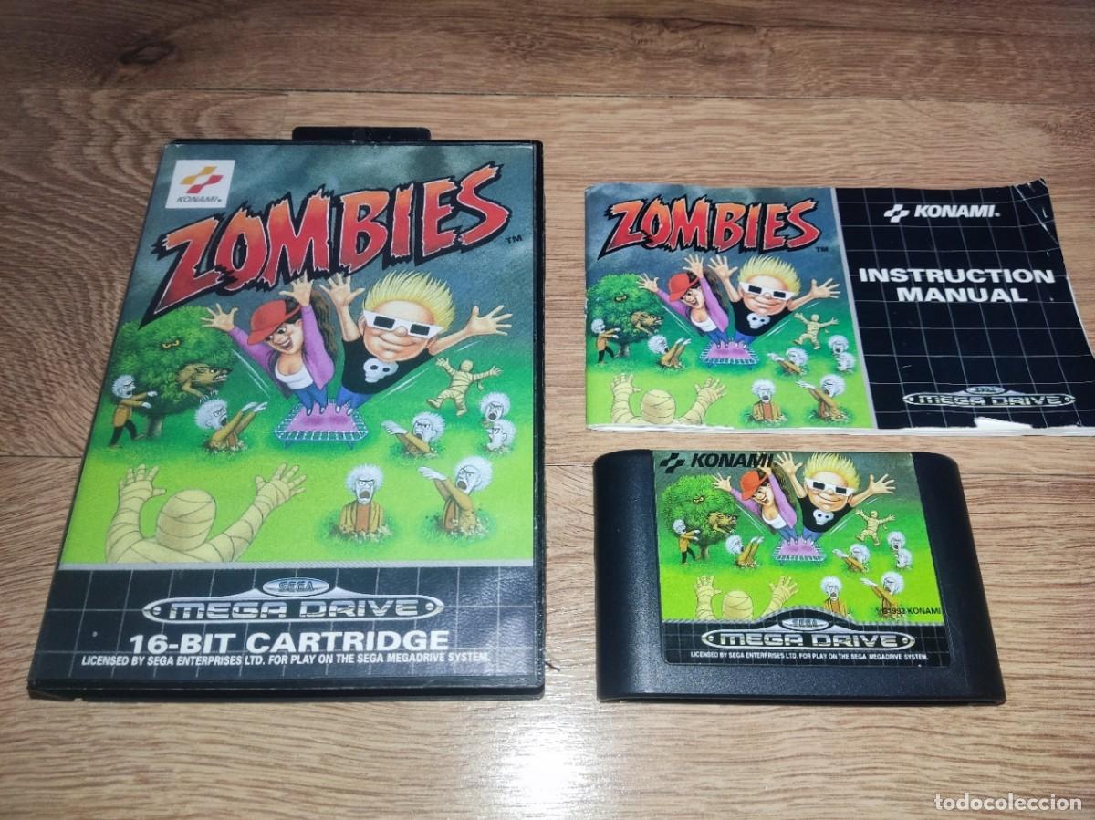 Videojuegos y consolas: ZOMBIES Mega Drive PAL Completo - Foto 1
