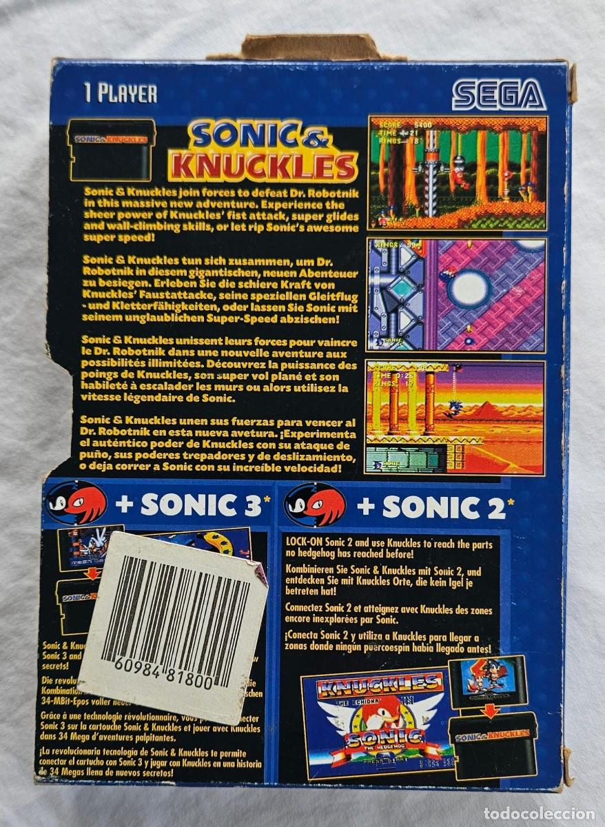 Videojuegos y consolas: SEGA Sonic & Knucles Mega Drive II - Foto 3