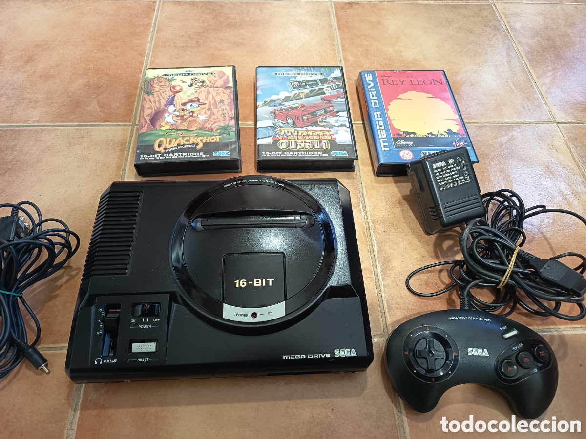 Videojuegos y Consolas: Sega mega drive y juegos