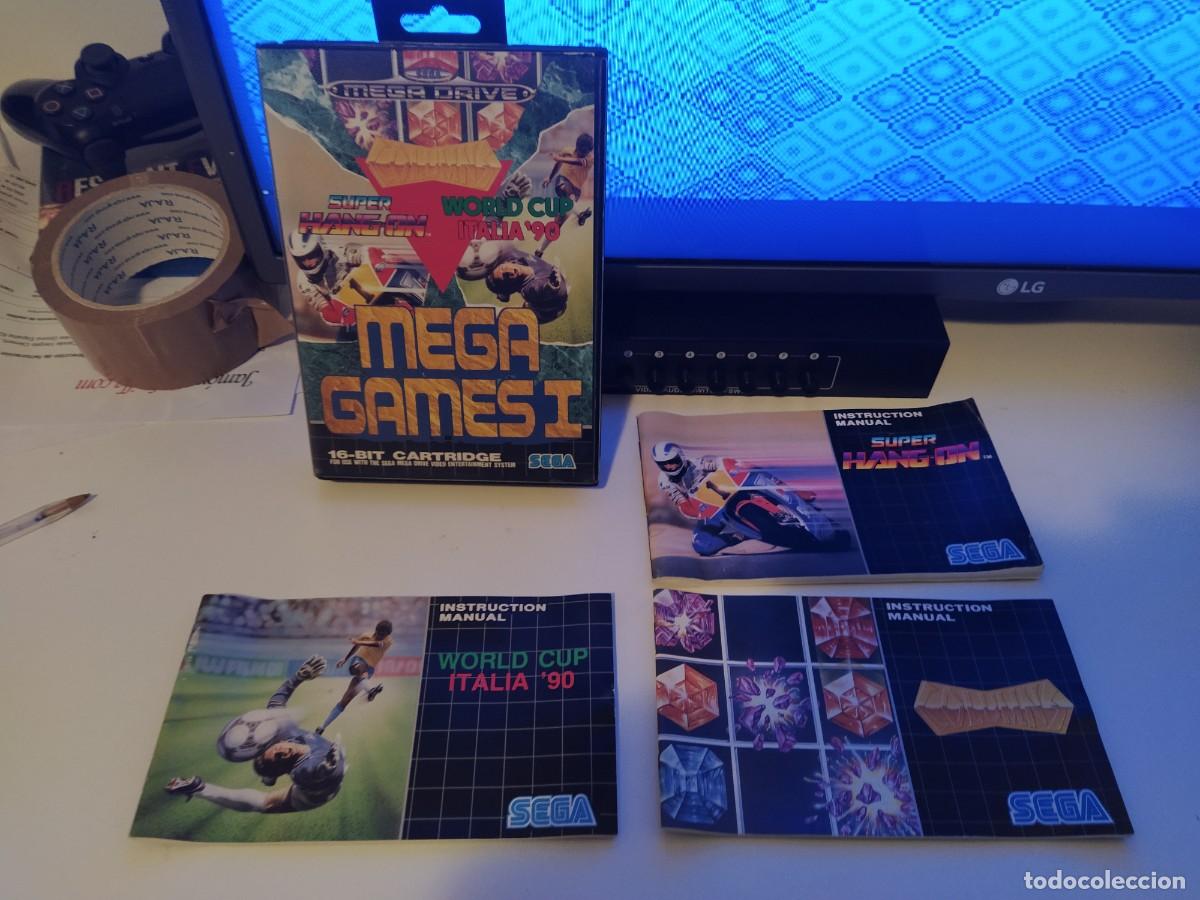 Videojuegos y Consolas: MEGA GAMES 1 SEGA MEGADRIVE COMPLETO , ORIGINAL 100%