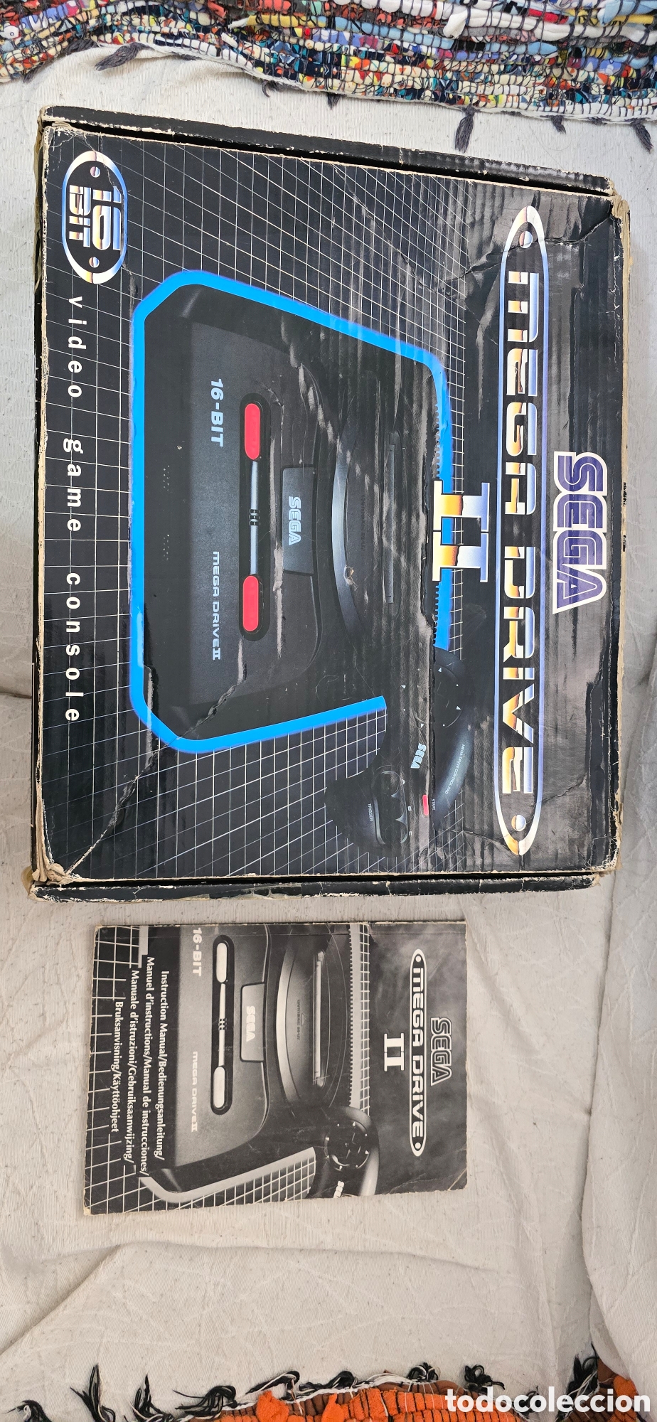 Videojuegos y Consolas: Caja e instrucciones Mega Drive II