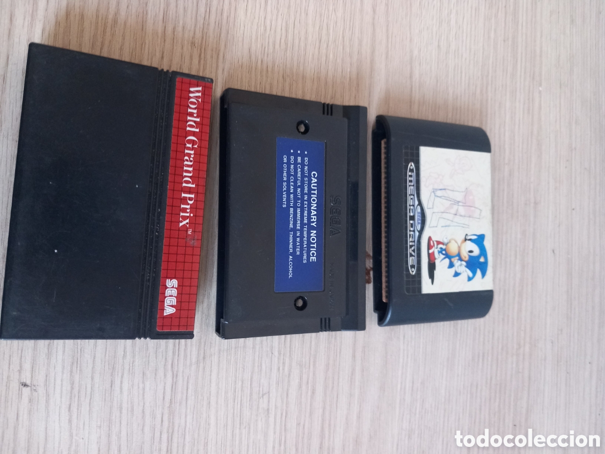 Videojuegos y Consolas: 3 JUEGOS SEGA SIN PROBAR,,VER FOTOS