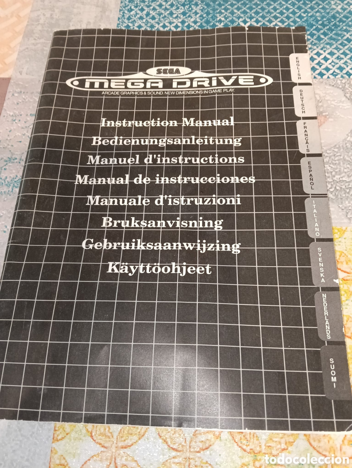 Videojuegos y Consolas: manual sega megadrive