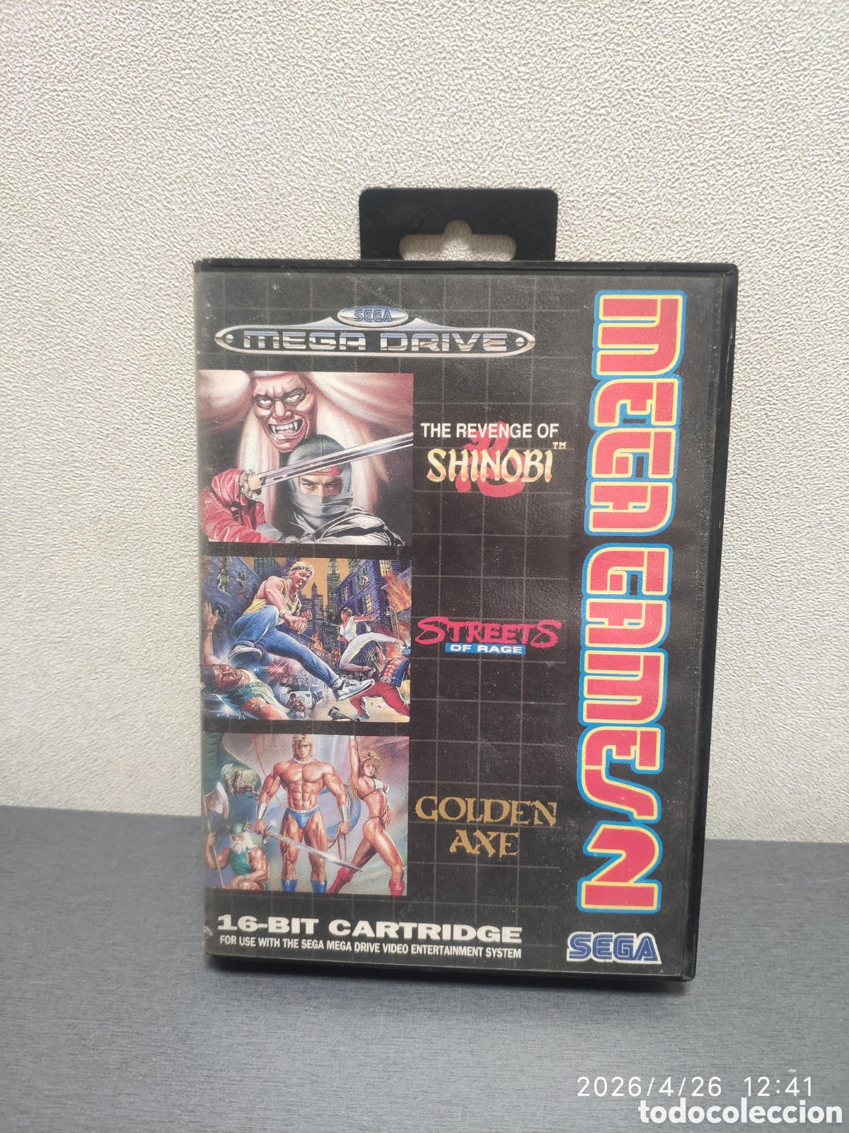 Videojuegos y Consolas: Caja y car&aacute;tula mega games 2 sega mega drive