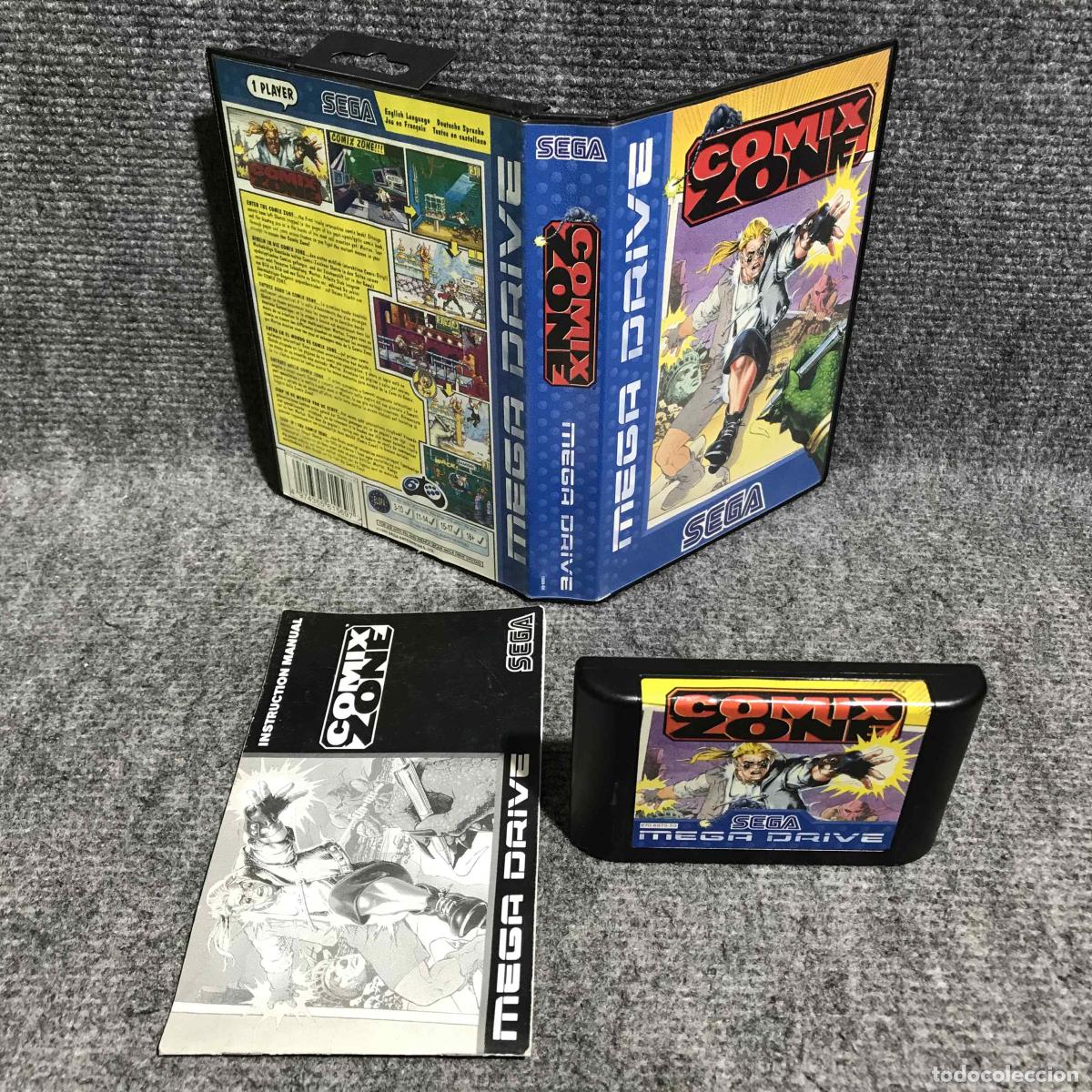 Videojuegos y Consolas: COMIX ZONE SEGA MEGA DRIVE