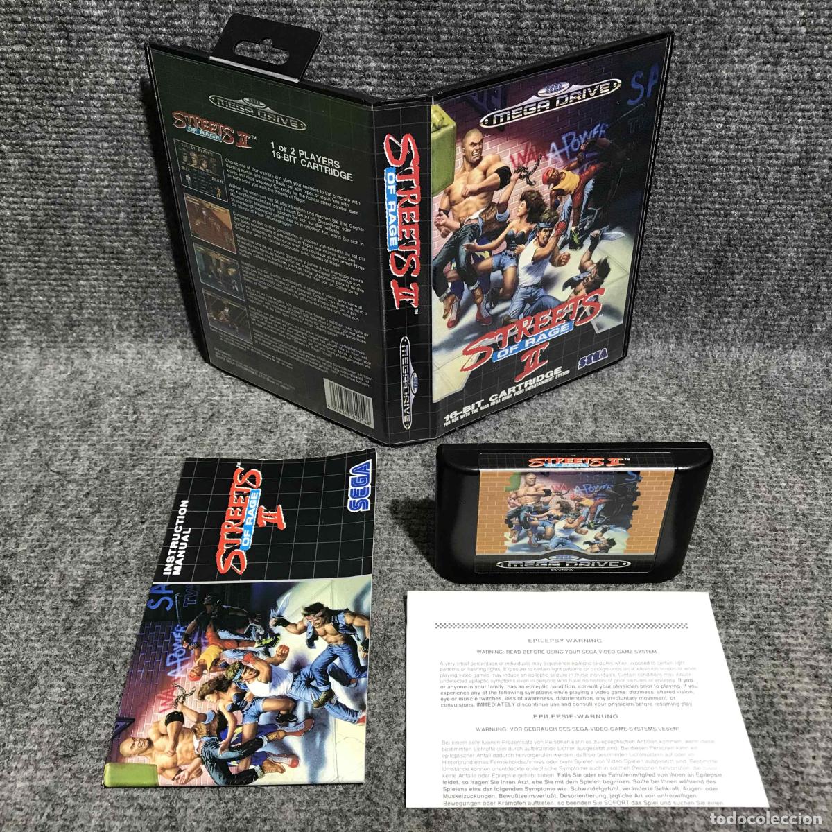 Video Games and Consoles: STREETS OF RAGE II SEGA MEGA DRIVE