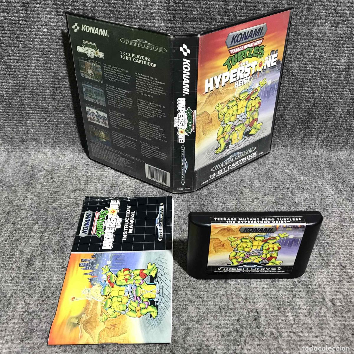 Videojuegos y Consolas: TEENAGE MUTANT NINJA TURTLES HYPERSTONE HEIST SEGA MEGA DRIVE
