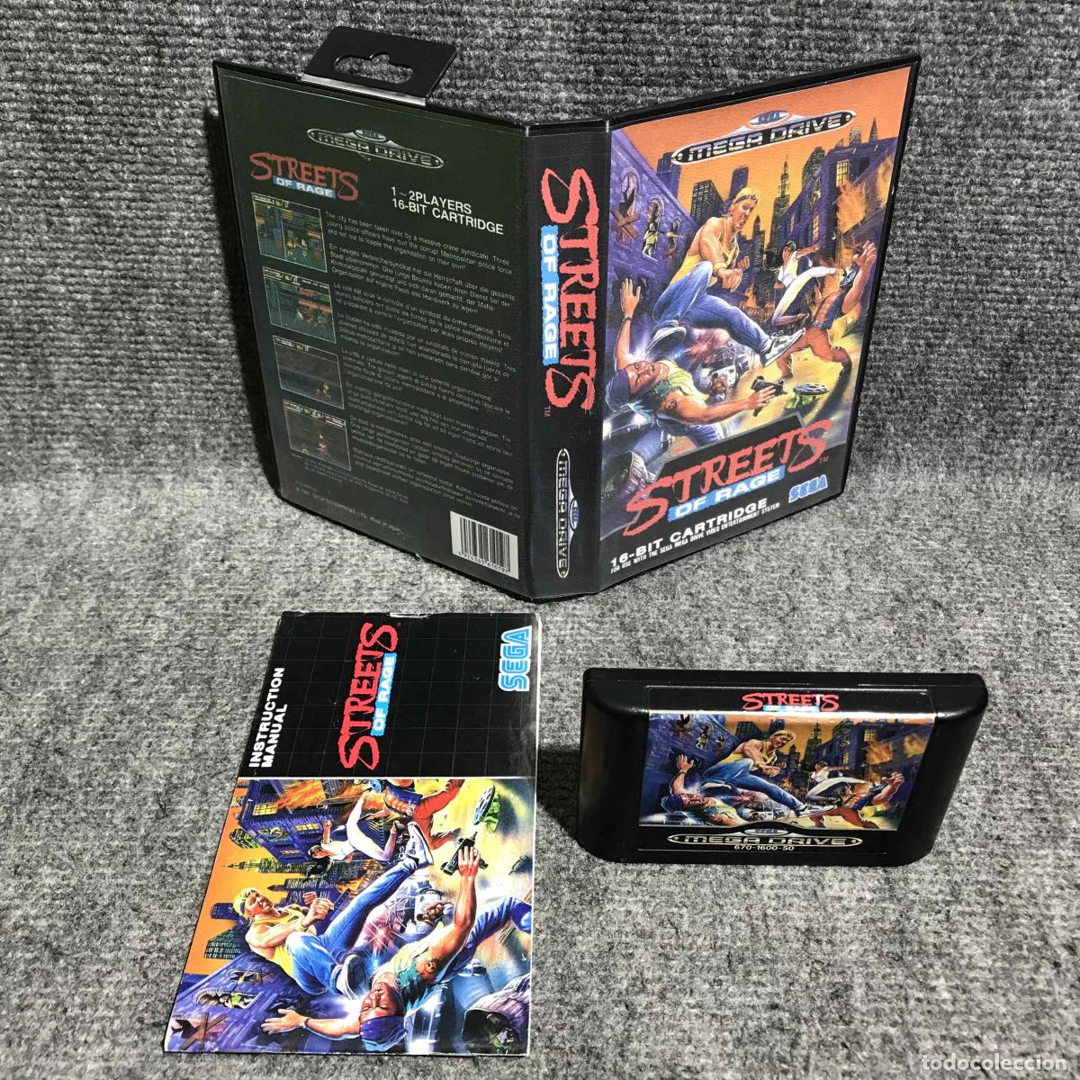 Videojuegos y Consolas: STREETS OF RAGE SEGA MEGA DRIVE