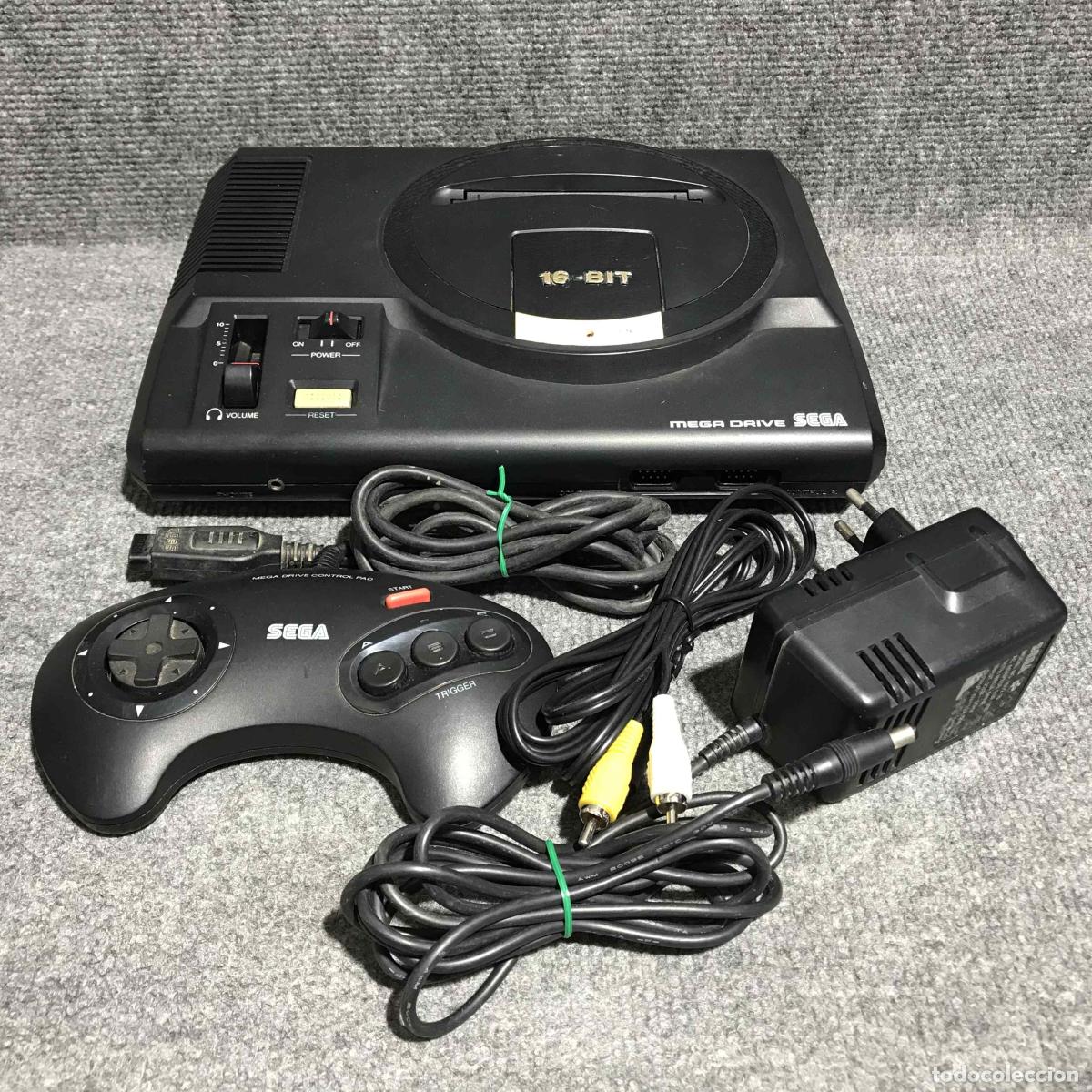 Videojuegos y Consolas: CONSOLA SEGA MEGA DRIVE+PAD+AV+AC