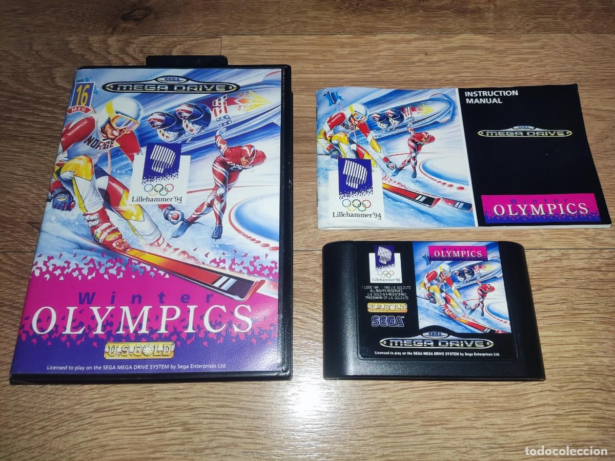 Videojuegos y Consolas: WINTER OLYMPICS Mega Drive PAL Megadrive COMPLETO