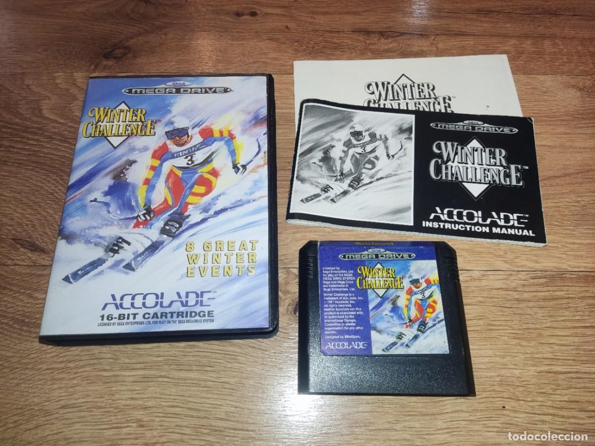 Videojuegos y Consolas: WINTER CHALLENGE Mega Drive PAL Megadrive COMPLETO