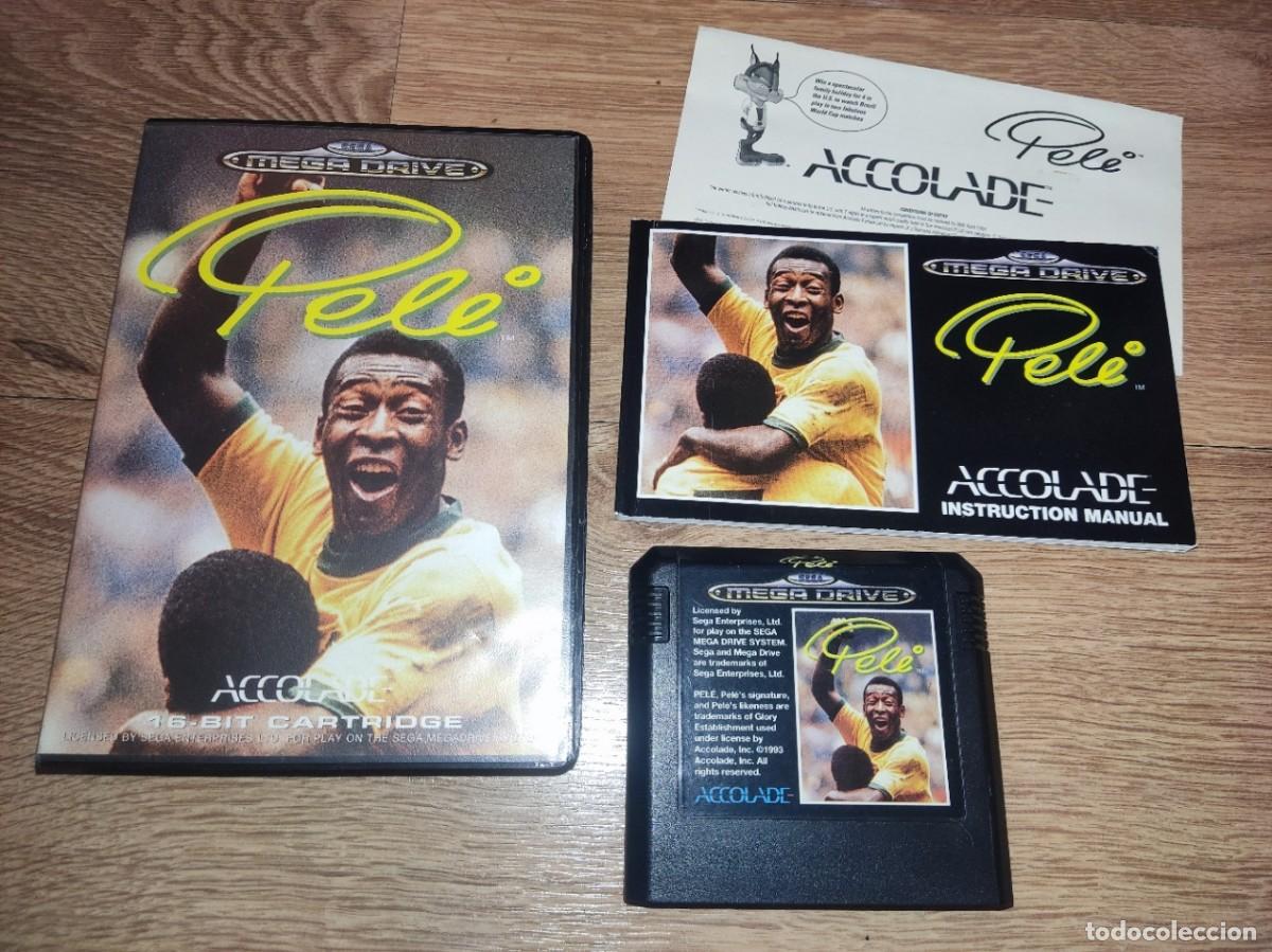 Videojuegos y Consolas: PELE Mega Drive PAL Megadrive COMPLETO