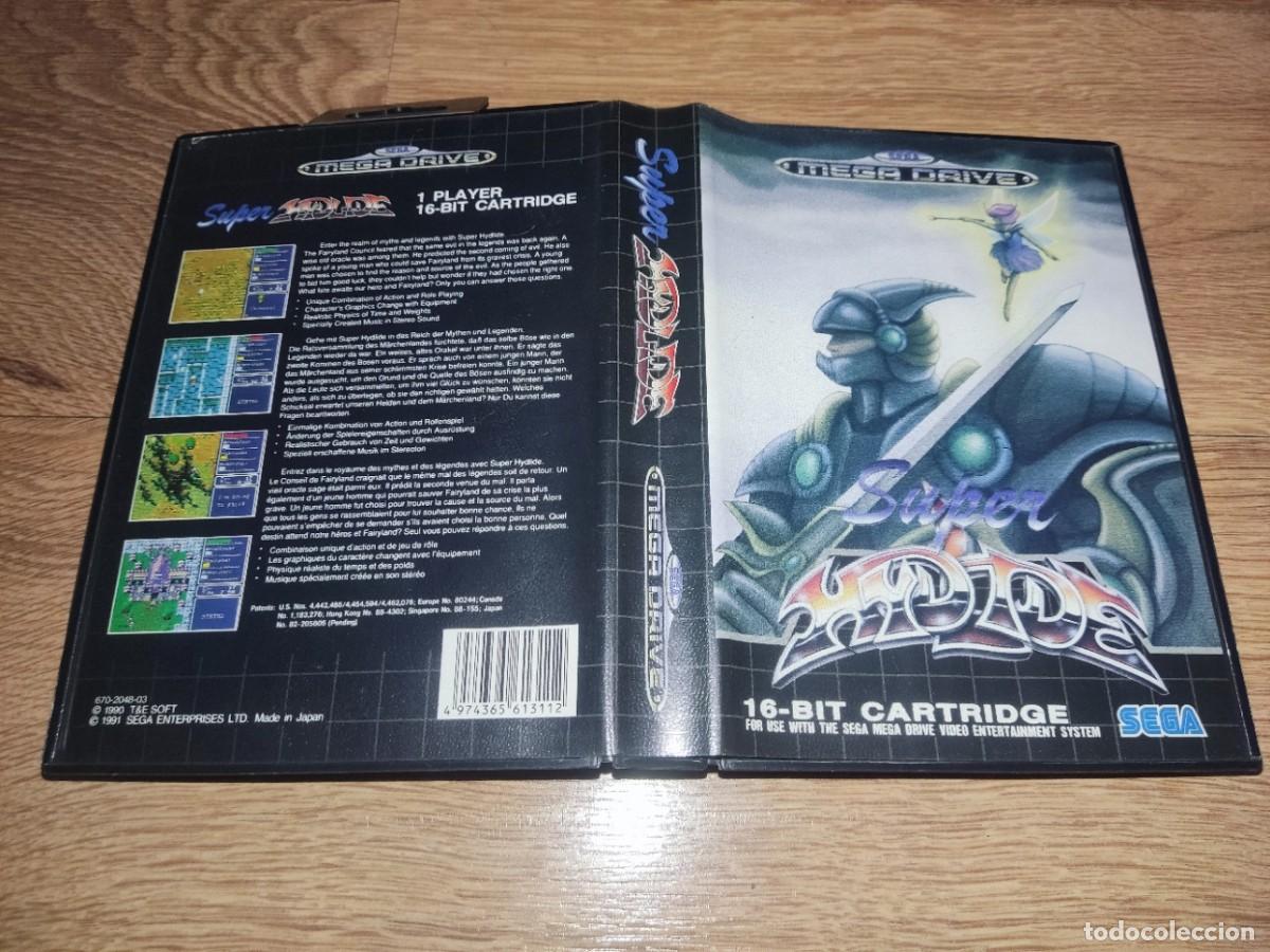 Videojuegos y consolas: SUPER HYDLIDE Mega Drive PAL Megadrive COMPLETO - Foto 3