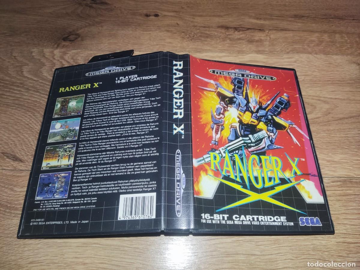 Videojuegos y consolas: RANGER X Mega Drive PAL Megadrive COMPLETO - Foto 1