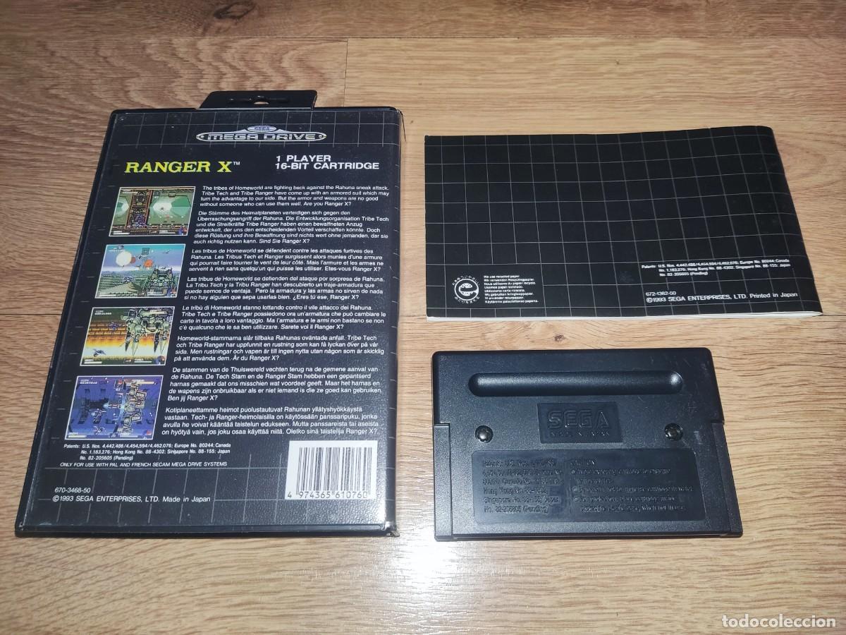 Videojuegos y consolas: RANGER X Mega Drive PAL Megadrive COMPLETO - Foto 2