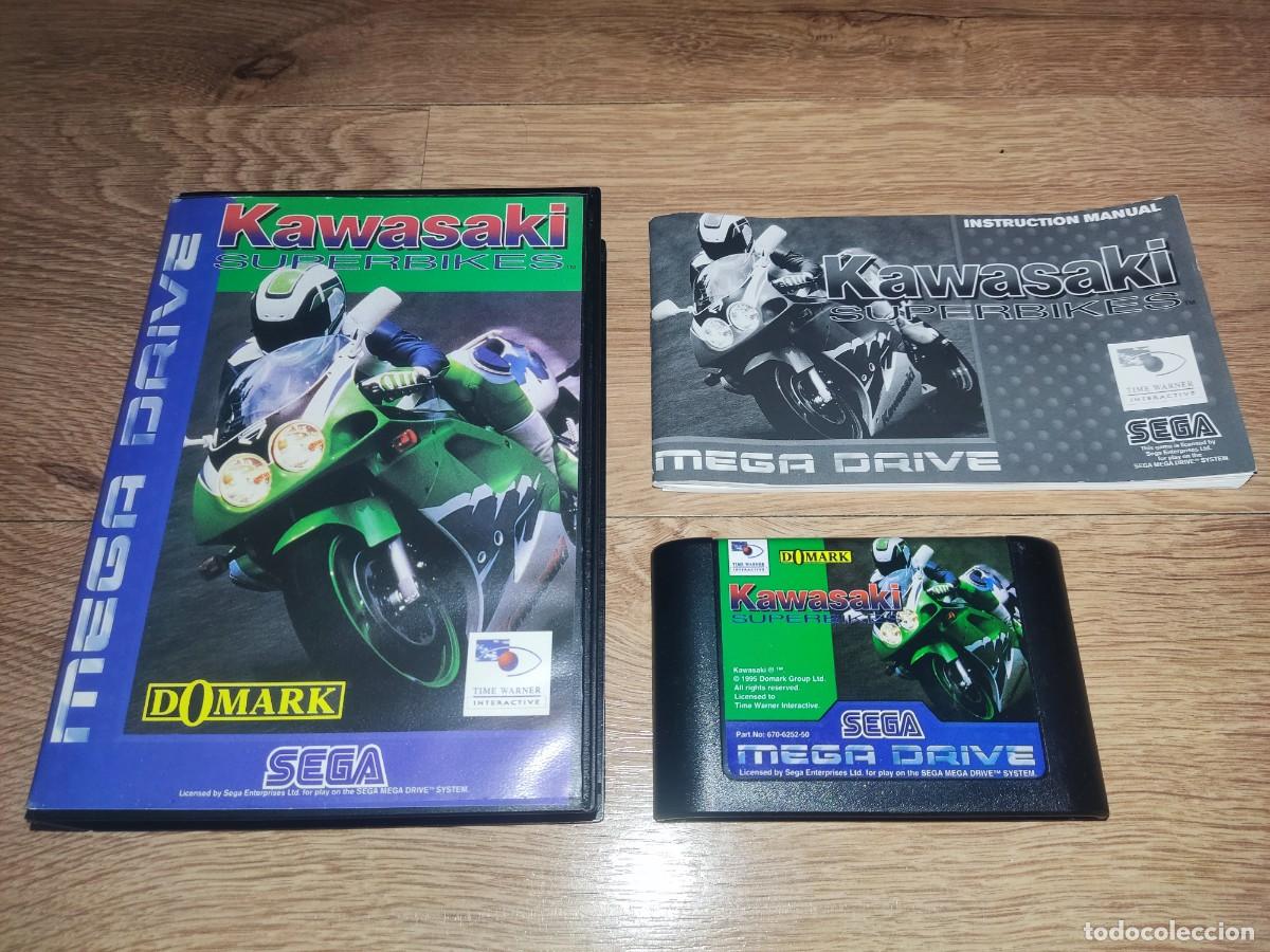 Videojuegos y Consolas: KAWASAKI SUPERBIKES Mega Drive PAL Megadrive COMPLETO
