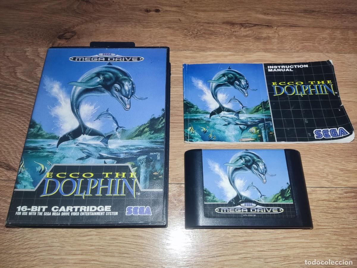 Videojuegos y Consolas: ECCO THE DOLPHIN Mega Drive PAL Megadrive COMPLETO