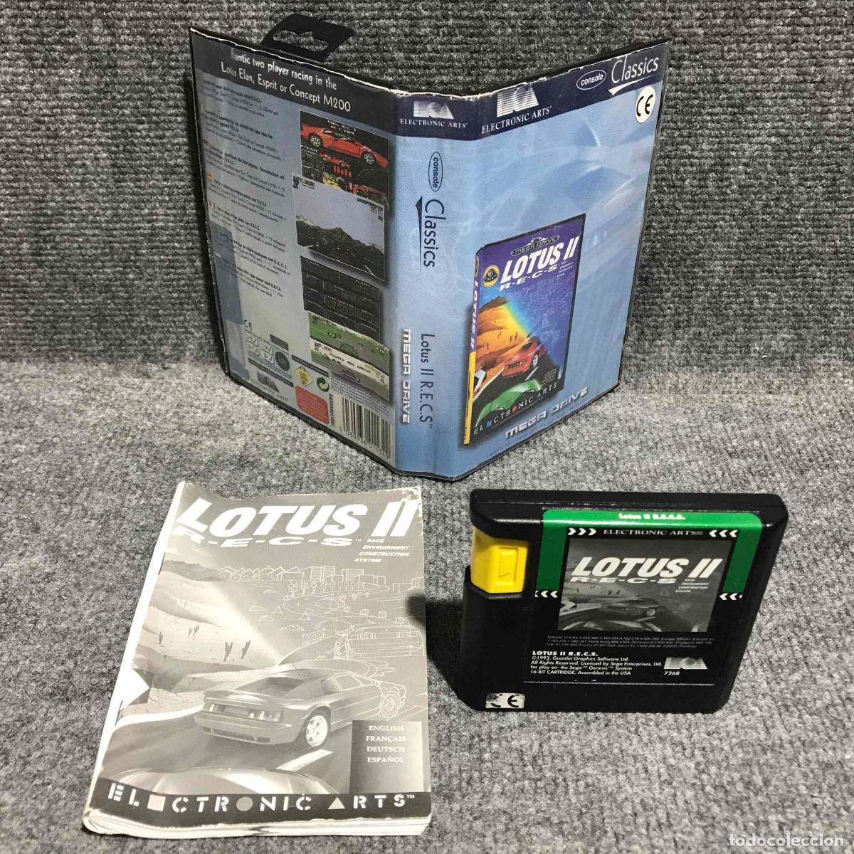 Videojuegos y Consolas: LOTUS II RECS SEGA MEGA DRIVE