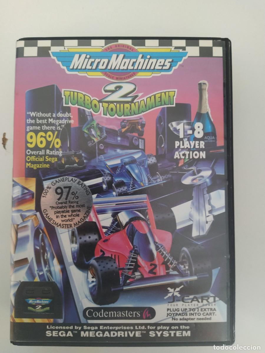 Videojuegos y Consolas: MICRO MACHINES 2 SEGA MEGADRIVE ,COMPLETO Y TOTALMENTE ORIGINAL