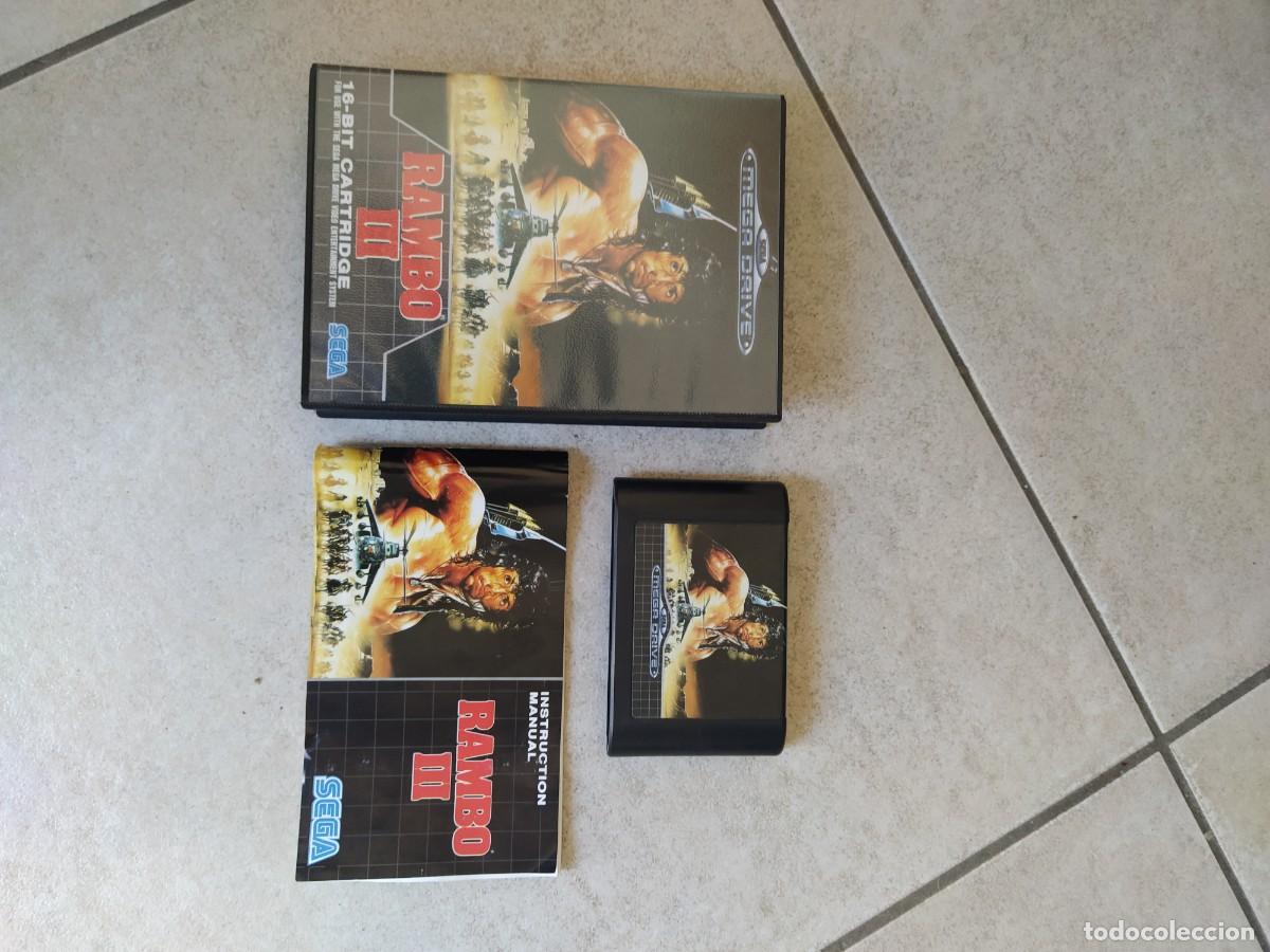 Videojuegos y Consolas: RAMBO III SEGA MEGADRIVE COMPLETO PAL-EUROPA , ORIGINAL 100%