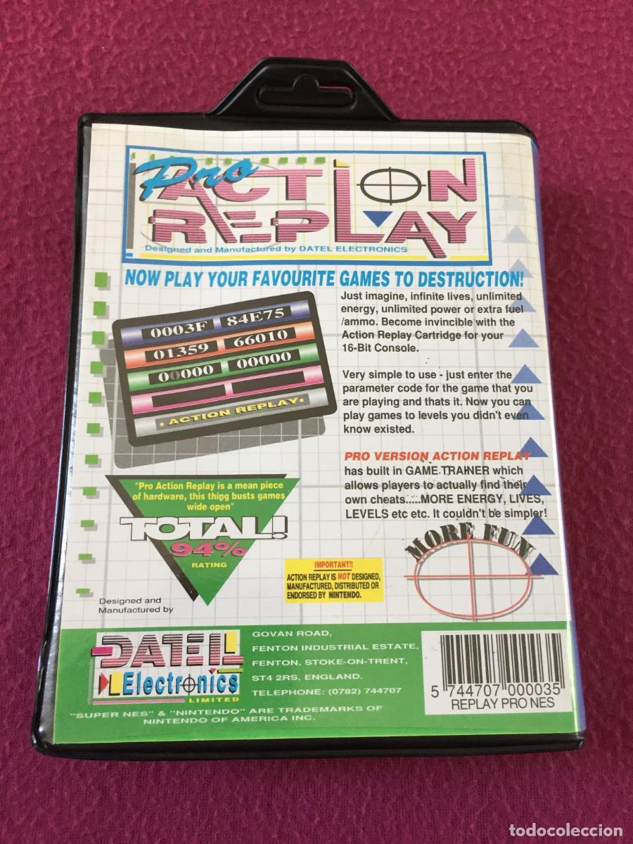 Videojuegos y consolas: Pro Action Replay Mega Drive Pal Multi lenguaje - Foto 3