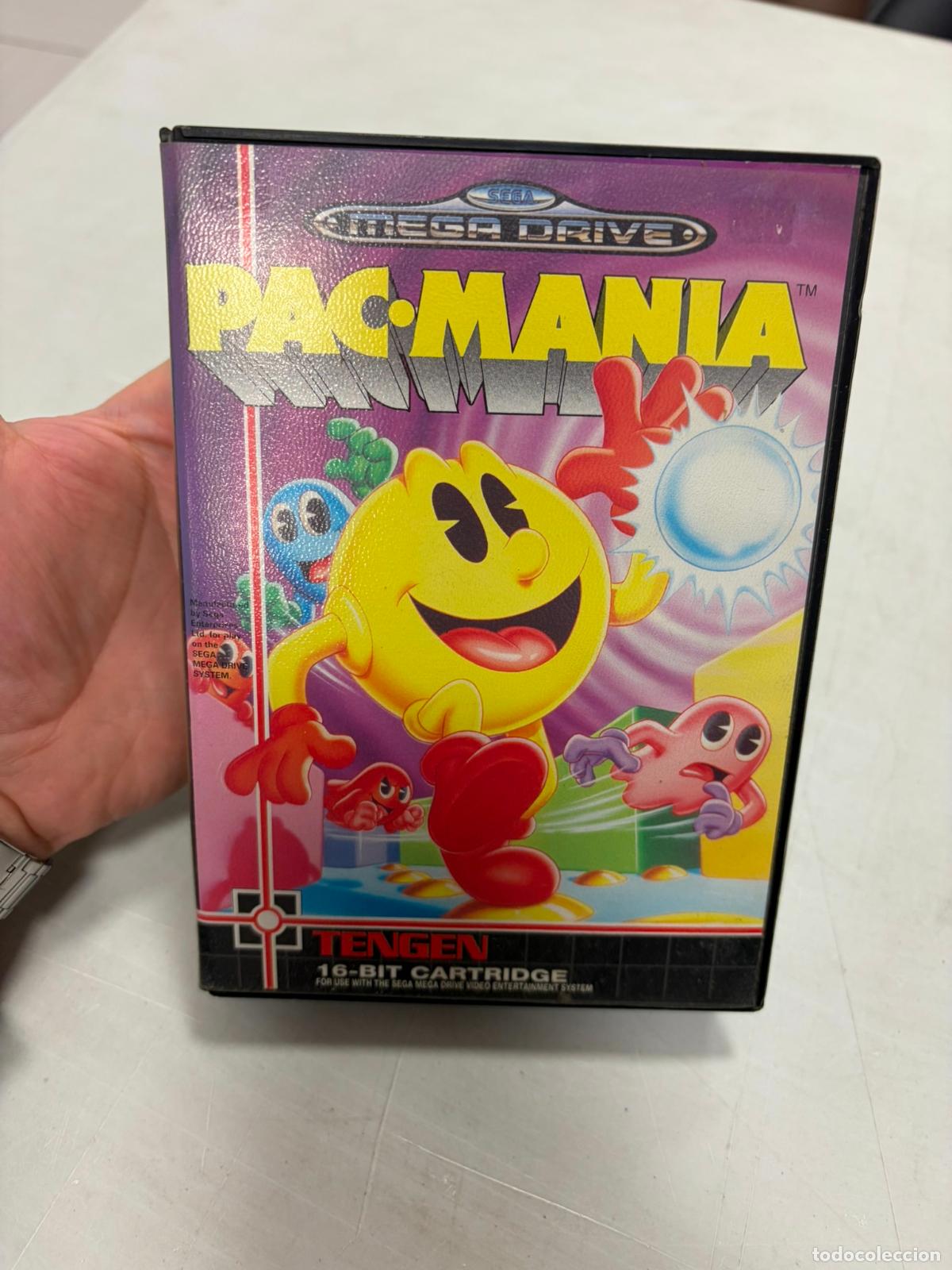 Videojuegos y Consolas: Pacmania Pac Mania - Sega megadrive MD Mega drive - PAL Completo