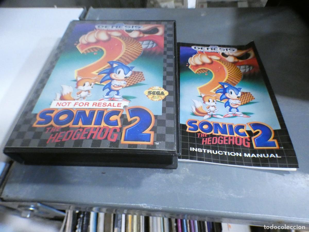 Videojuegos y Consolas: ARKANSAS1980 BOXX725 NO JUEGO, SOLO CAJA Y MANUAL SIN CARTUCHO MEGADRIVE SONIC