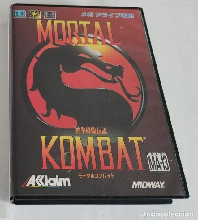 Videojogos e Consolas: Mortal Kombat para Mega Drive en japon&eacute;s
