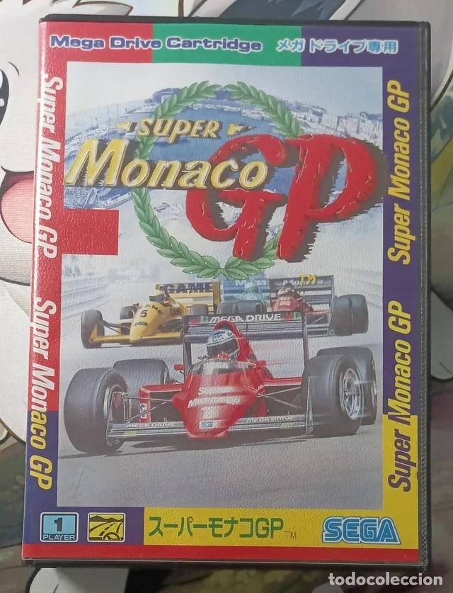 Videojogos e Consolas: Super Monaco GP para Mega Drive versi&oacute;n japonesa