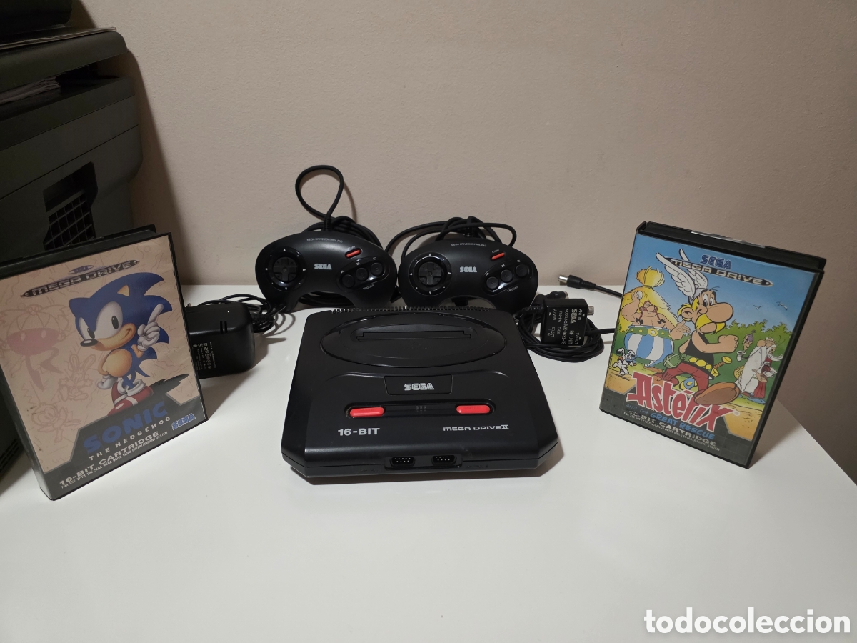 Videojuegos y Consolas: SEGA Mega Drive II original + 2 juegos