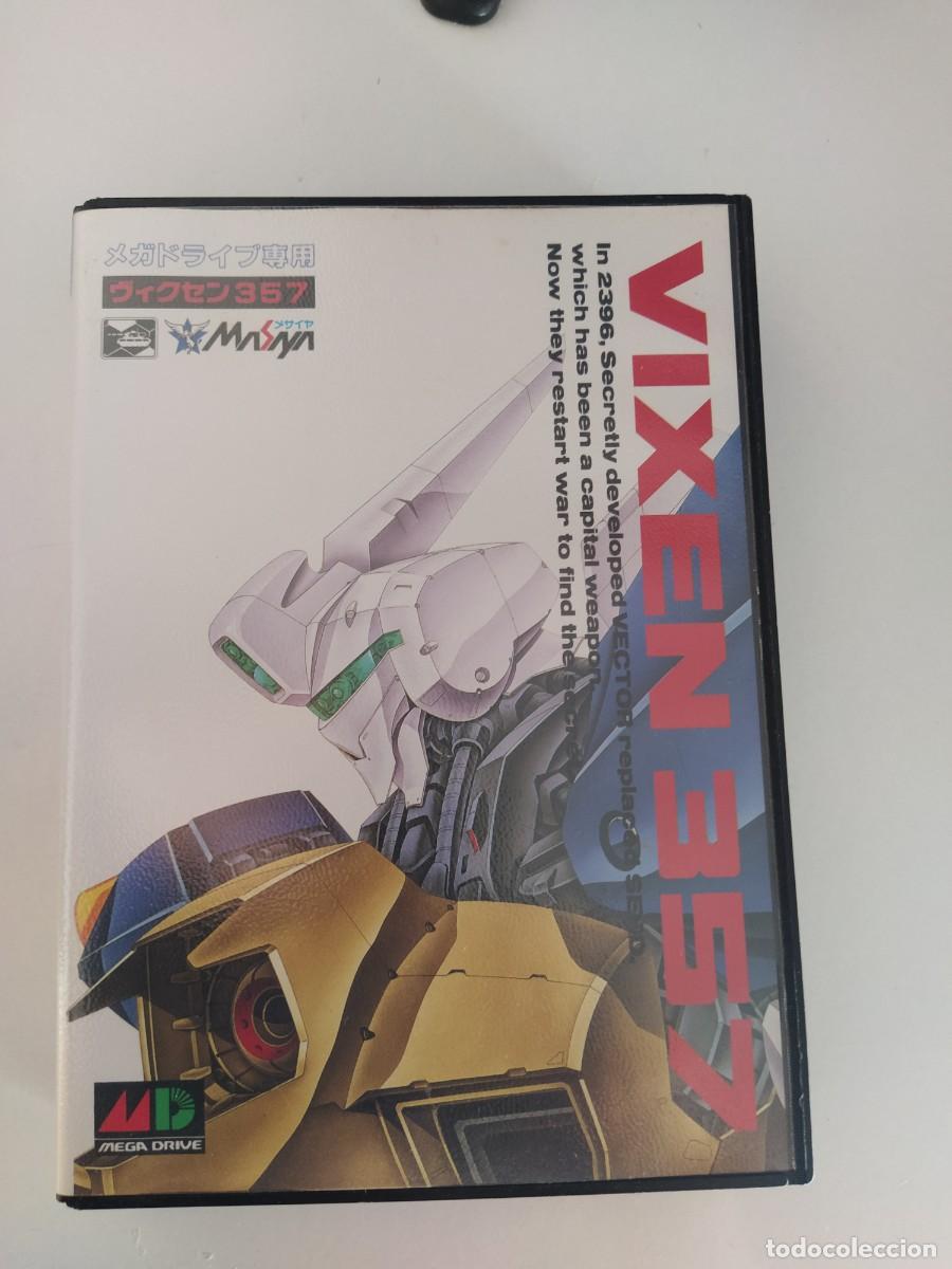 Videojuegos y Consolas: VIXEN 357 SEGA MEGADRIVE JAPONES COMPLETO ORIGINAL