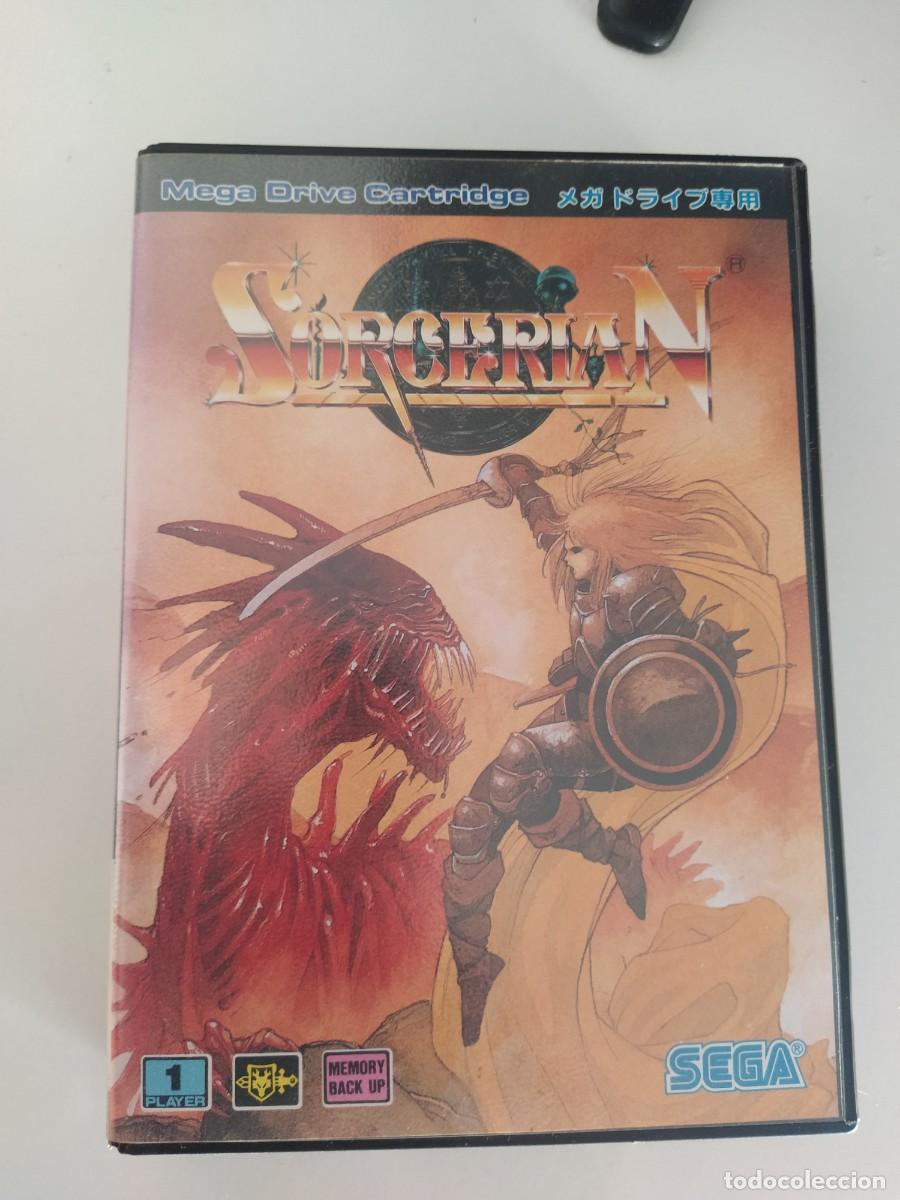 Videojuegos y Consolas: SORCERIAN SEGA MEGADRIVE JAPONES COMPLETO ORIGINAL