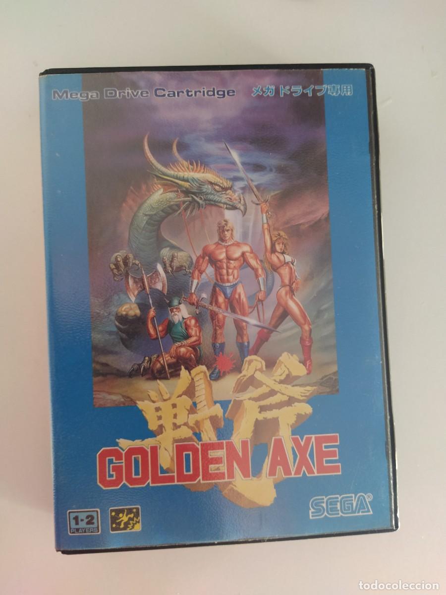 Videojuegos y Consolas: GOLDEN AXE SEGA MEGADRIVE JAPONES COMPLETO ORIGINAL