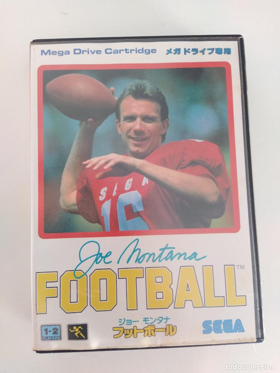 Videojuegos y Consolas: JOE MONTANA FOOTBALL SEGA MEGADRIVE JAPONES COMPLETO ORIGINAL
