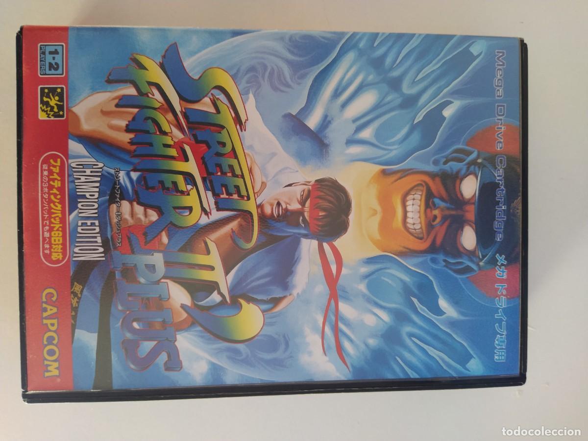 Videojuegos y Consolas: STREET FIGHTER 2 PLUS SEGA MEGADRIVE JAPONES COMPLETO ORIGINAL
